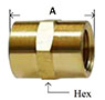 Brass Coupling Diagram